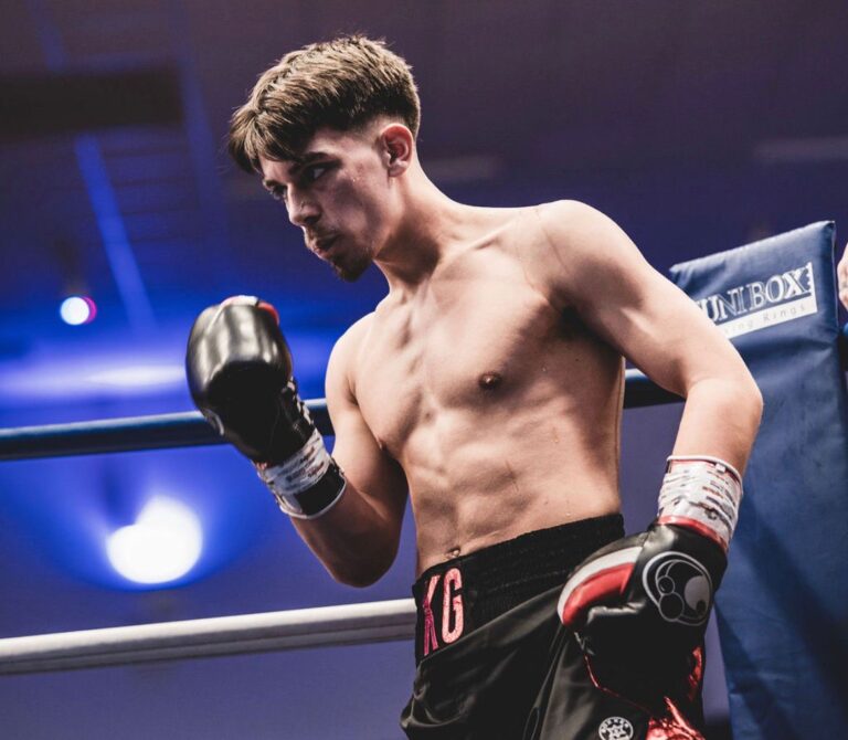 Image of boxer in a ring