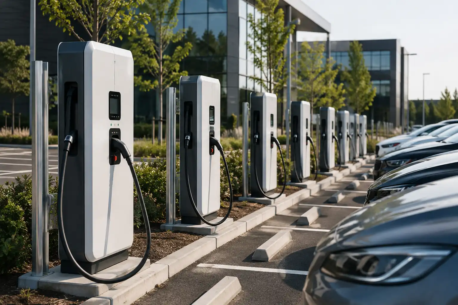 The Benefits of Installing Multiple EV Chargers at Commercial Sites 1 The Benefits of Installing Multiple EV Chargers at Commercial Sites